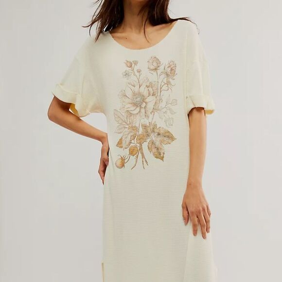 Free People Tops - Free People Vintage Souls Fall Floral Maxi Top